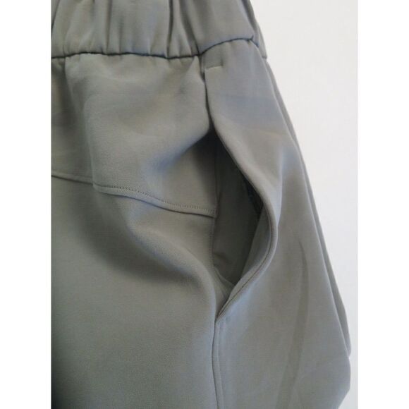 Lululemon Lw6avms 0219 Women's Sz 2 Green On The Fly Crop 23" Woven Pants - Picture 8 of 9